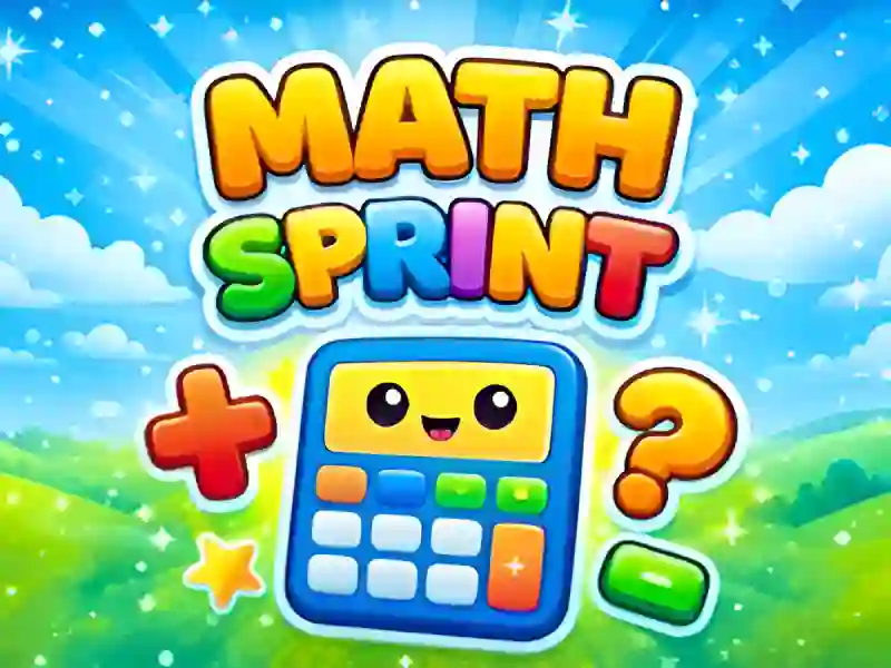 Mäng Math Sprint Internetis