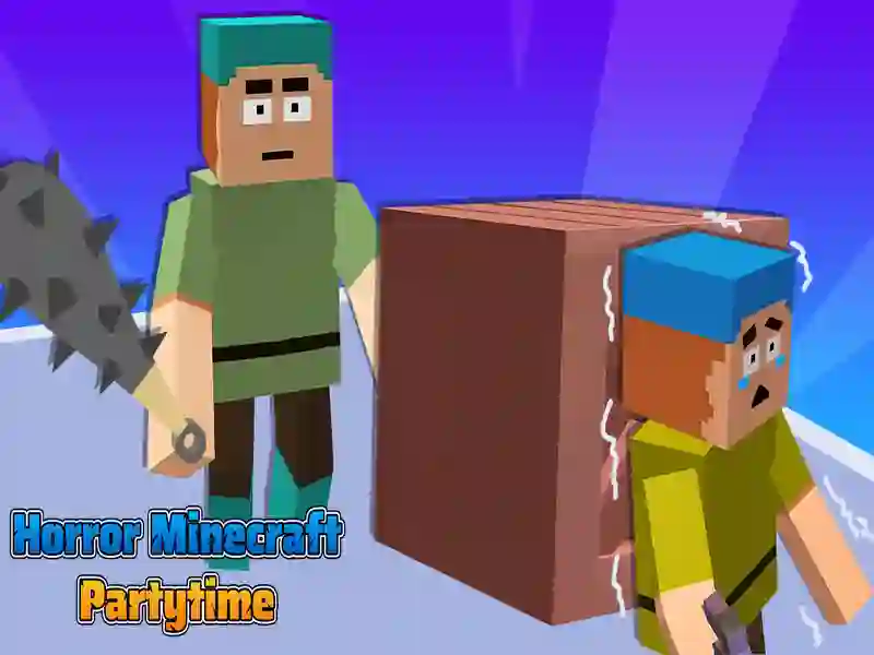 Mäng Õudus Minecraft Partytime Internetis