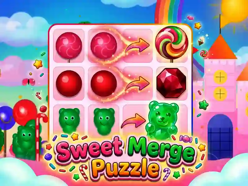 Mäng Sweet Merge Puzzle Internetis