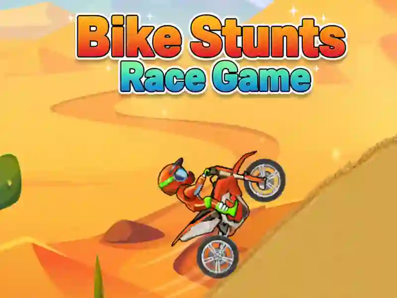 Mäng Bike Stunts Race mäng Internetis