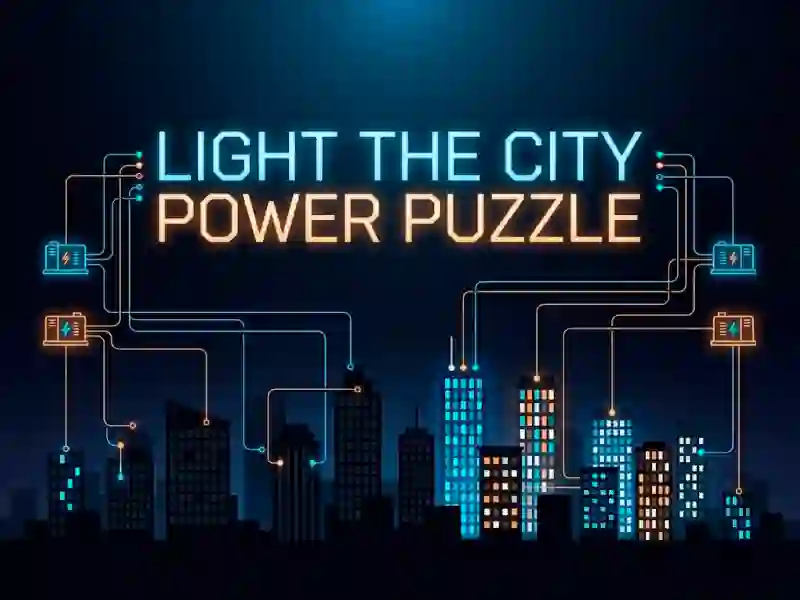 Mäng Light the City Power Puzzle Internetis