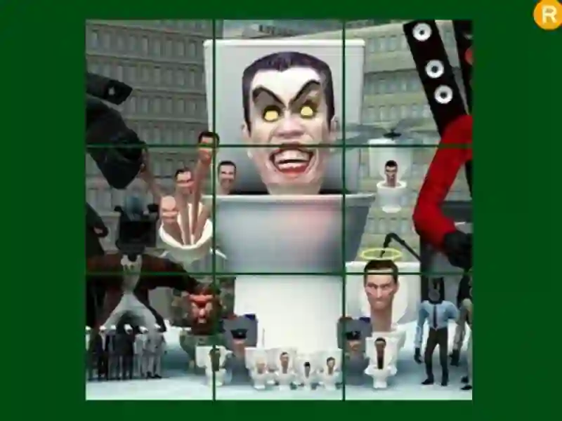 Mäng Skibidi WC libisev mõistatus Internetis