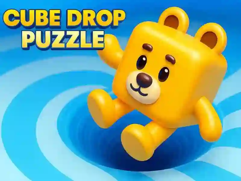 Mäng Cube Drop Puzzle Internetis