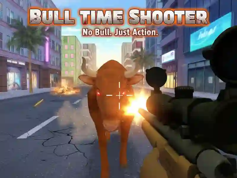Mäng Bull Time Shooter Internetis