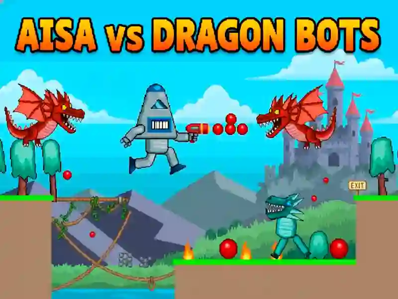 Mäng Aisa Vs Dragon Bots Internetis