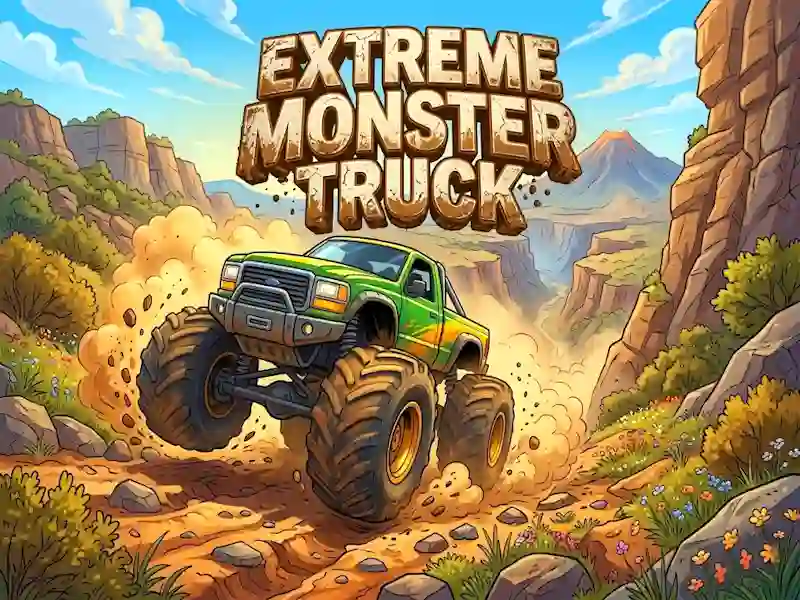 Mäng Extreme Monster Truck Internetis