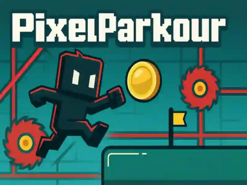 Mäng Pixel Parkour Internetis