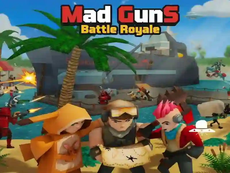Mäng Mad GunS Battle Royale Internetis