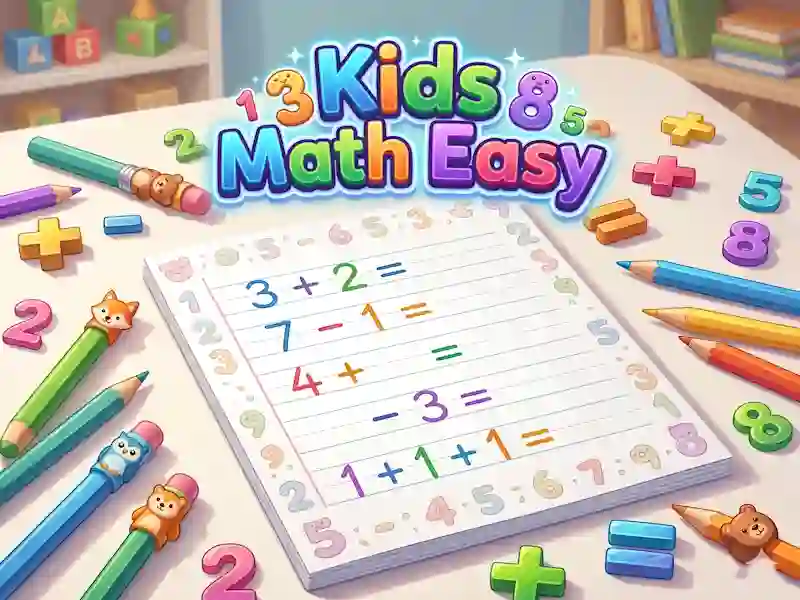 Mäng Kids Math Easy Internetis