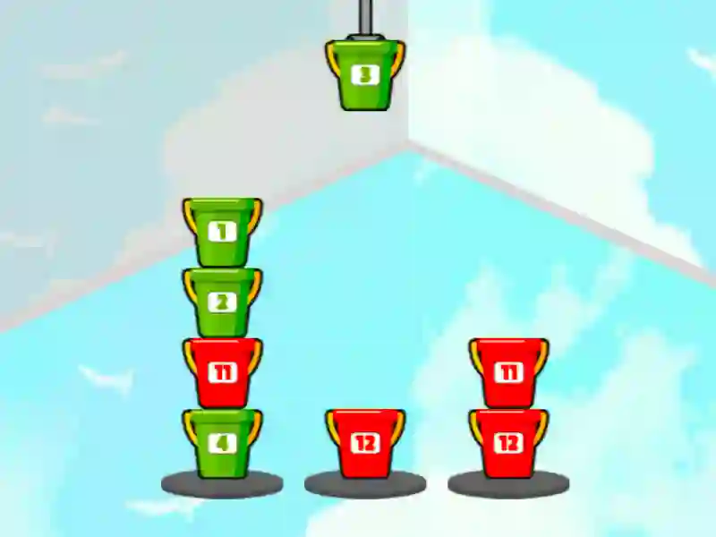 Mäng Sorteeri ämbrid Internetis