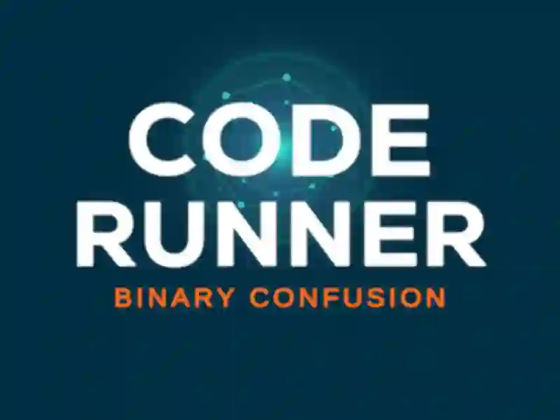 Mäng Code Runner binaarne segadus Internetis