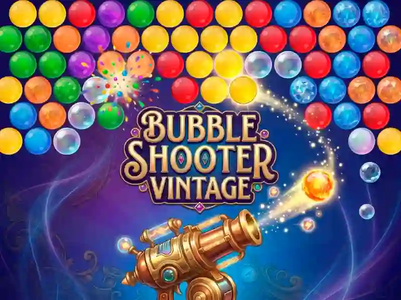 Mäng Bubble Shooter Vintage Internetis