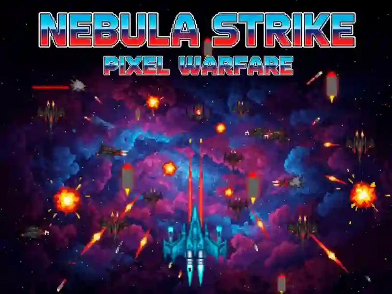 Mäng Nebula Strike Pixel Warfare Internetis