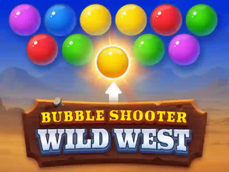 Mäng Bubble Shooter Metsik Lääs Internetis
