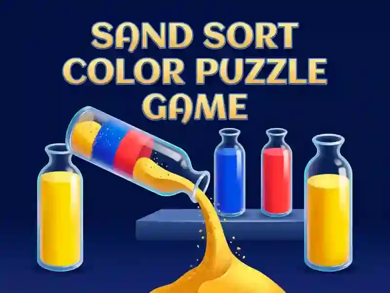 Mäng Sand Sort Color Puzzle Game Internetis