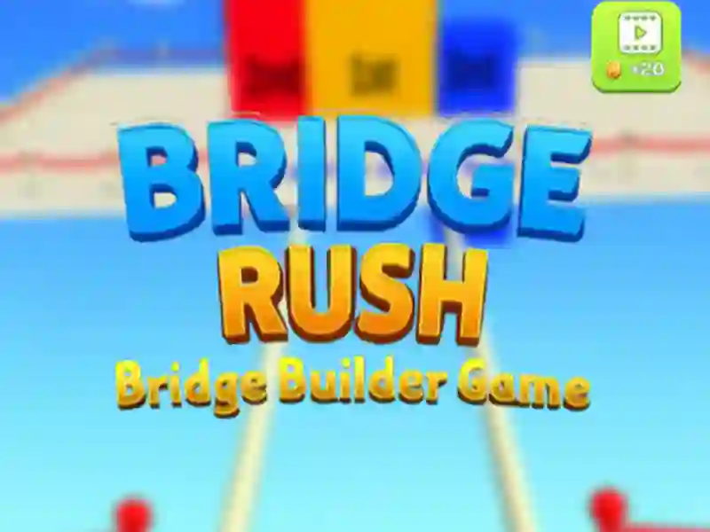 Mäng Bridge Rush Bridge Builder mäng Internetis