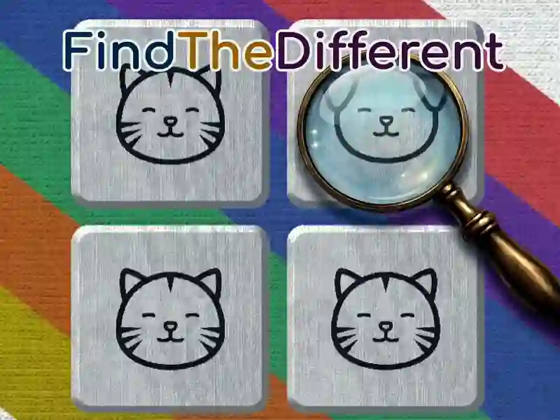 Mäng FindTheDifferent Internetis