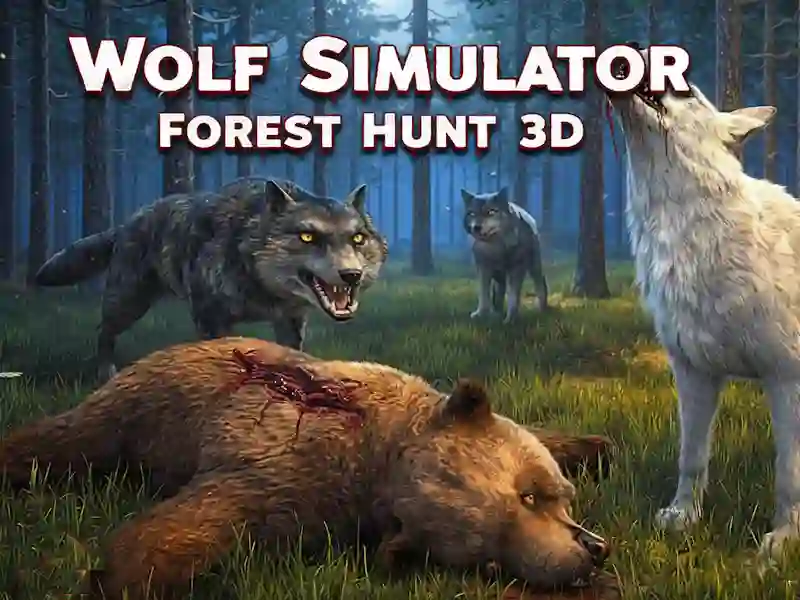 Mäng Hundisimulaator Forest Hunt 3D Internetis