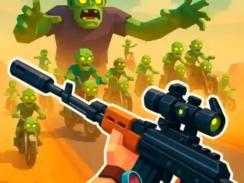 Mäng Zombie Road: Shooter hävitamisega Internetis