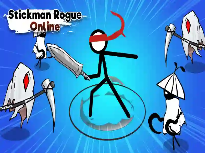 Mäng Stickman Rogue Online Internetis