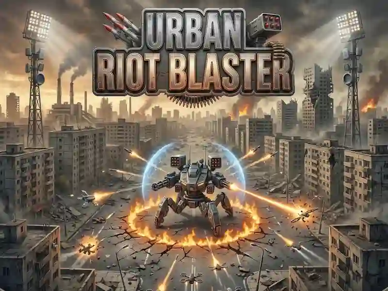 Mäng Urban Riot Blaster Internetis