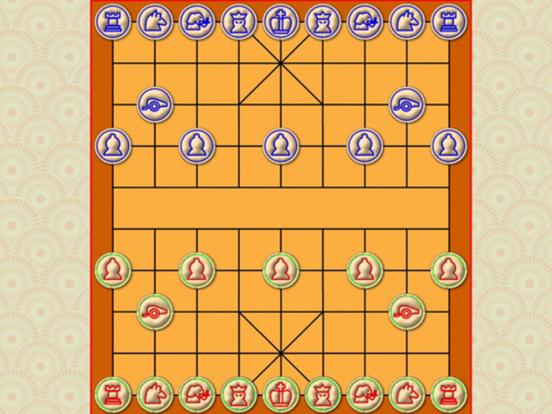Mäng Xiangqi Hiina male duel Internetis