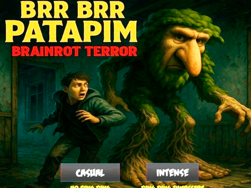 Mäng BRR BRR PATAPIM BRANDORT Terror Internetis