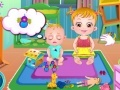 Mäng Baby Hazel: Õdede-vendade hooldus Internetis