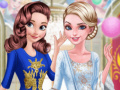 Mäng Anna ja Elsa Arendelle Ball Internetis