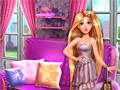 Mäng Leia Rapunzel'i peokleit Internetis