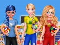 Mäng BFF Printsess Hääletab FIFA 2018 Neljandikku Internetis