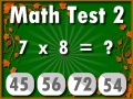 Mäng Matemaatika Test 2 Internetis