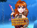 Mäng Halloweeni printsessi meik Internetis