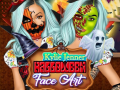 Mäng Kylie Jenneri Halloweeni näomaaling Internetis