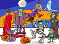 Mäng Leidke 5 Erinevust Halloween Internetis
