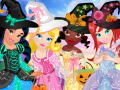 Mäng Beebi Printsess Halloweeni Internetis