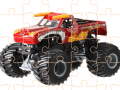 Mäng Koletused Monster Trucki Jigsaw Internetis