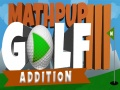 Mäng Mathpup Golf Liitmine Internetis