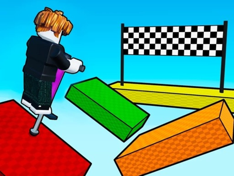 Mäng Obby: Pogo Parkour! Internetis