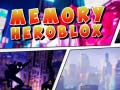 Mäng Mälu Heroblox Internetis