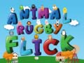 Mäng Loomade Rugby Flick Internetis