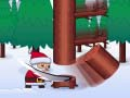 Mäng Lumberjack Jõuluvana Internetis