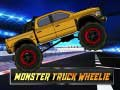 Mäng Monster Truck Wheelie Internetis