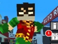 Mäng Teen Titans Go: Minecraft Noore jooksja 3D Internetis