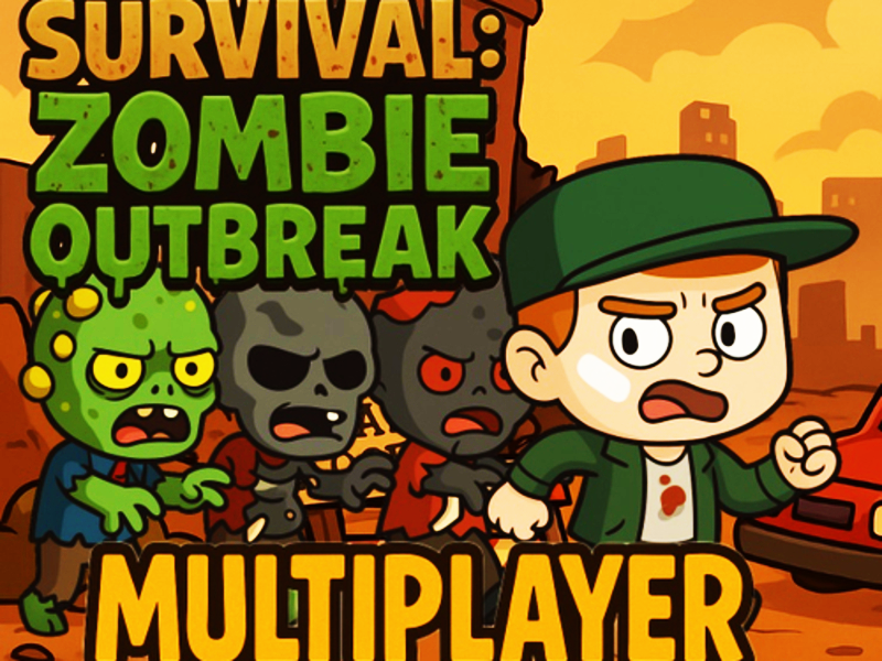 Mäng Ellujäämise zombie puhang mitme mängijaga Internetis