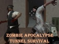 Mäng Zombi apokalüüpsise tunnelis ellujäämine Internetis