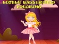 Mäng Väikesed Ballerinad Värvimine Internetis