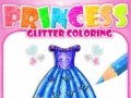 Mäng Printsess Glitter Värvimine Internetis