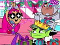 Mäng Teen Titans: Jõulutähed Internetis