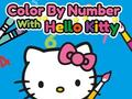 Mäng Värvi Numbrite Järgi koos Hello Kittyga Internetis